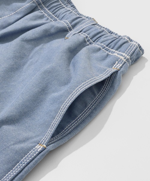 KRIFF MAYER（クリフメイヤー）の「シャンブレーミリタリーパンツ（カーゴパンツ・メンズ・カーキ/ライトブルー/グレー/ベージュ・SMALL/MEDIUM/X-LARGE/LARGE）」の6枚目の写真