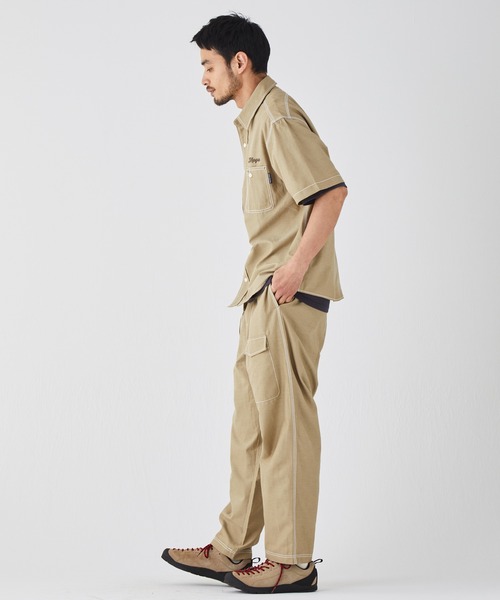 KRIFF MAYER（クリフメイヤー）の「シャンブレーミリタリーパンツ（カーゴパンツ・メンズ・カーキ/ライトブルー/グレー/ベージュ・SMALL/MEDIUM/X-LARGE/LARGE）」の13枚目の写真