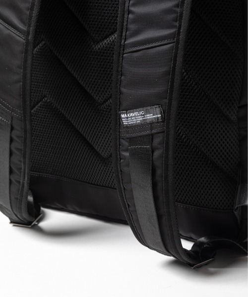 MAKAVELIC(マキャベリック)の「Grace Double Pocket 2 Backpack(バックパック/リュック・メンズ・ブラック・ONESIZE)」の6枚目の写真