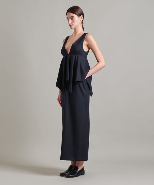 LOEFF（ロエフ）の「＜LOEFF＞W JERRYFISH ドレス（ワンピース・レディース・ブラック/ネイビー・0/1）」の10枚目の写真