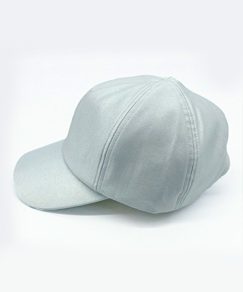 polcadot（ポルカドット）の「Silky Cap/シルキーキャップ（キャップ・レディース・グレー/ブラック/ピンク/ベージュ・FREE）」の7枚目の写真