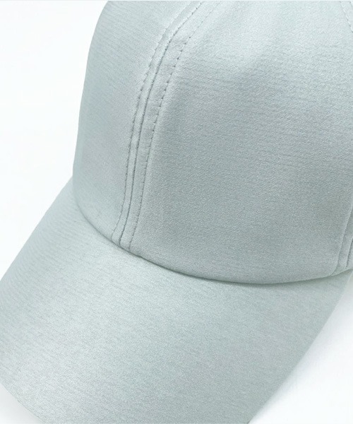 polcadot（ポルカドット）の「Silky Cap/シルキーキャップ（キャップ・レディース・グレー/ブラック/ピンク/ベージュ・FREE）」の9枚目の写真