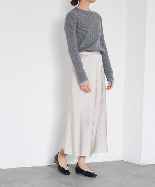 SESTO(セスト)の「かかとがパカパカしにくい!ビジューつきスクエアトゥローヒールパンプス(パンプス・レディース・ブラック/シルバー/キャメル・22.5cm/23.0cm/23.5cm/24.0cm/24.5cm/25.0cm)」の6枚目の写真