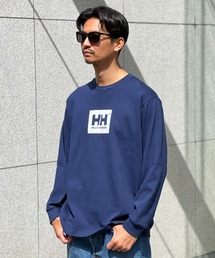 HELLY HANSEN(w[nZ)́yHELLY HANSENzL/S HH Logo Tee OX[uHHSeB[(TVc/Jbg\[)