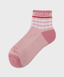 adabat | アンクルボーダーショートソックス(ソックス/靴下)