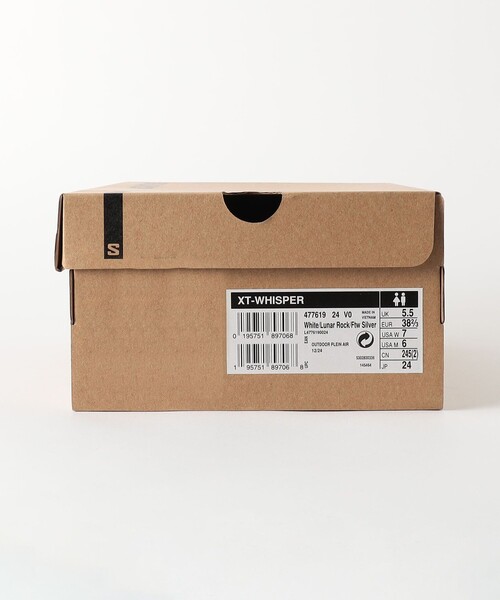 SALOMON(サロモン)の「<Salomon>XT-WHISPER WHITE/スニーカー(スニーカー・レディース・ホワイト・25cm/24cm/24.5cm/23.5cm/23cm)」の4枚目の写真