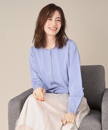 ITS'DEMO | 【縮みに強い／マシンウォッシャブル／M・Lサイズ展開】クルーニットカーディガン(カーディガン/ボレロ)