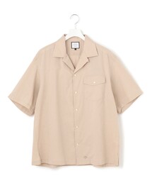 【UNISEX】コットンボイル オープンカラーシャツ