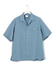【UNISEX】コットンボイル オープンカラーシャツ