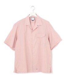 【UNISEX】コットンボイル オープンカラーシャツ