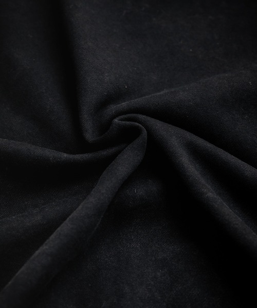 Rocky Monroe(ロッキーモンロー)の「オーバーサイズ ラインストーンロゴプリント ヴィンテージライク 裏起毛スウェットプルオーバーフード付きパーカー(パーカー・メンズ・ブラック・M/L/XL)」の18枚目の写真