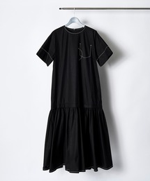 【新品】RUMCHE Stitch Typewriter Dress　ワンピース RUMCHE｜ラム・シェのワンピース（コットン）通販 - ZOZOTOWN