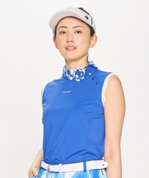 tシャツ 「RIJOUME」カーブラインハーフスリーブシャツ 夏柄 レディース le coq sportif GOLF tシャツ 「RIJOUME」カーブラインハーフ