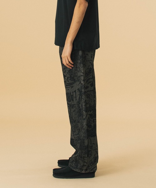 XLARGEブラックデニムパンツ エクストララージ XLARGE OG DENIM SHORT PANTS BLACK