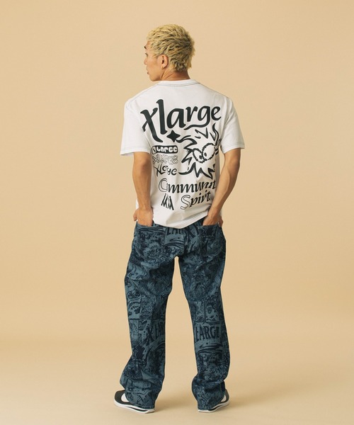 エクストララージ（XLARGE）（メンズ）STITCHED デニムパンツ