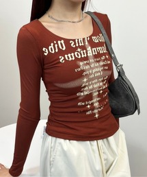 【sevens】TEE　オーバーネックグランジロンT