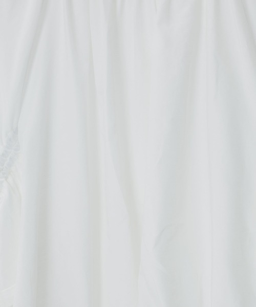 BABYLONE（バビロン）の「シルクローンギャザーブラウス（シャツ/ブラウス・レディース・ブラック/バーガンディー/ホワイト・フリー）」の5枚目の写真