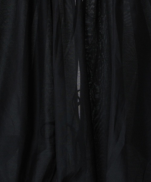 BABYLONE（バビロン）の「シルクローンギャザーブラウス（シャツ/ブラウス・レディース・ブラック/バーガンディー/ホワイト・フリー）」の6枚目の写真