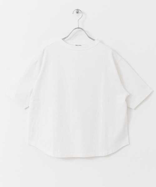 FORK&SPOON(フォークアンドスプーン)の「FORK&SPOON ボトルネック5分袖Tシャツ(Tシャツ/カットソー・レディース・ブラック/グリーン/ホワイト系その他/グレー系その他/ブラウン/オフホワイト・1)」の17枚目の写真