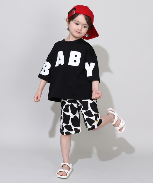 BABYDOLL(ベビードール)の「総柄 ハーフパンツ 0445K(その他パンツ・キッズ・ブラック/ベージュ/オフホワイト・80cm/90cm/110cm/100cm/120cm/130cm/140cm/150cm)」の8枚目の写真