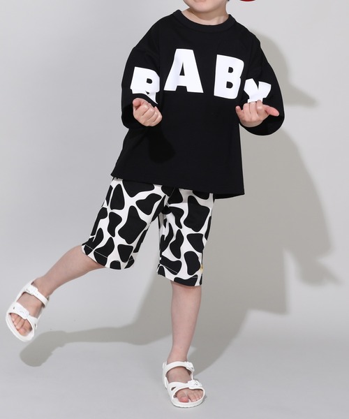 BABYDOLL(ベビードール)の「総柄 ハーフパンツ 0445K(その他パンツ・キッズ・ブラック/ベージュ/オフホワイト・80cm/90cm/110cm/100cm/120cm/130cm/140cm/150cm)」の11枚目の写真