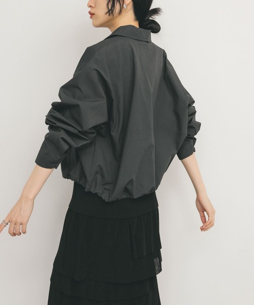 KBF（ケイビーエフ）の「ダッドZIPブルゾン（ブルゾン・レディース・アイボリー/ダークグレー・ONE）」の4枚目の写真