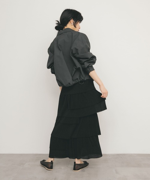 KBF（ケイビーエフ）の「ダッドZIPブルゾン（ブルゾン・レディース・アイボリー/ダークグレー・ONE）」の20枚目の写真