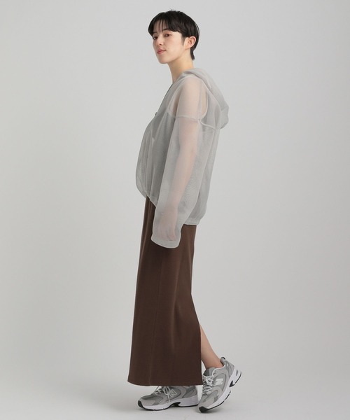 GEORGE'S(ジョージズ)の「メッシュパーカー(パーカー・レディース・アイボリー/グレー・FREE)」の16枚目の写真