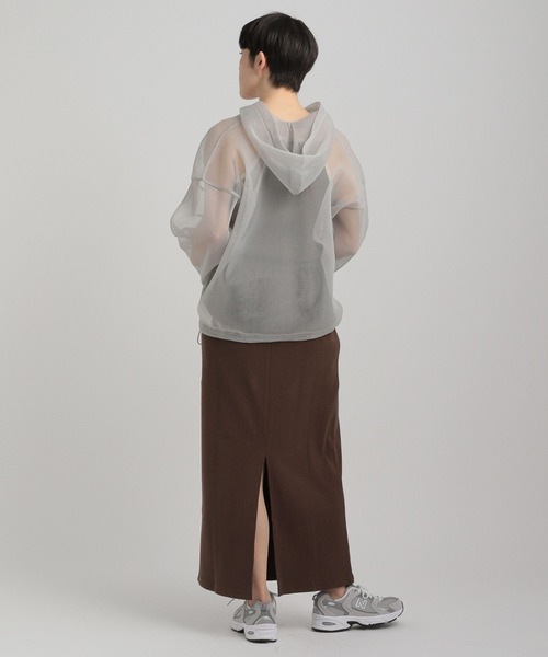 GEORGE'S(ジョージズ)の「メッシュパーカー(パーカー・レディース・アイボリー/グレー・FREE)」の17枚目の写真