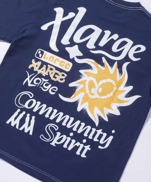 【XLARGE】COMMUNITY SPIRIT S/S TEE COMMUNITY SPIRIT S/S TEE（Tシャツ/カットソー）｜XLARGE