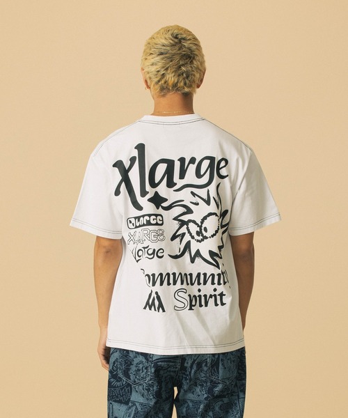 【XLARGE】COMMUNITY SPIRIT S/S TEE COMMUNITY SPIRIT S/S TEE（Tシャツ/カットソー）｜XLARGE