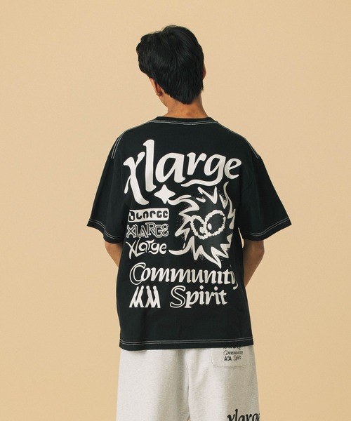 【XLARGE】COMMUNITY SPIRIT S/S TEE COMMUNITY SPIRIT S/S TEE（Tシャツ/カットソー）｜XLARGE