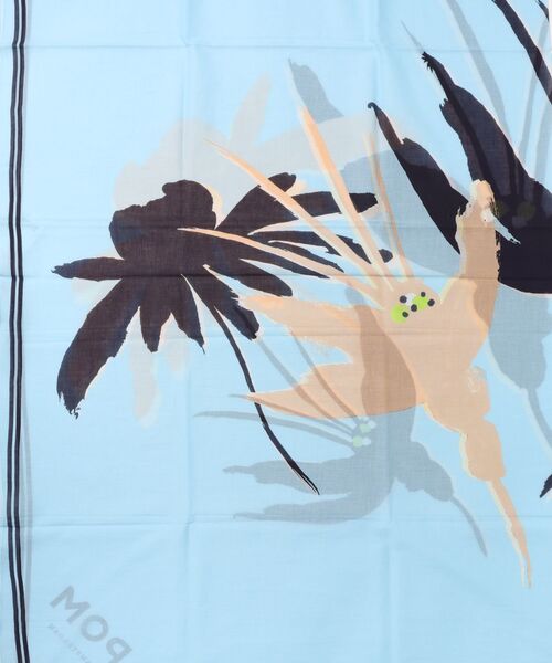 Rivel(リヴェル)の「【pom AMSTERDAM】スカーフ 140 x 180 cm 大判 オランダ発 オーガニック コットン(バンダナ/スカーフ・レディース・イエロー/ブルー・FREE)」の3枚目の写真