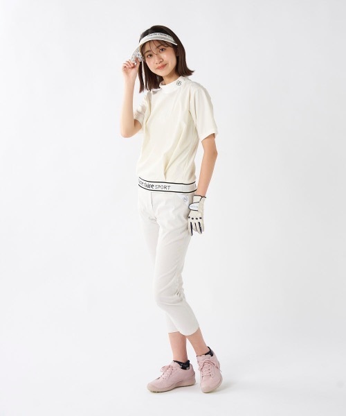 セール】【marie claire/マリ.クレール】レディース半袖モック