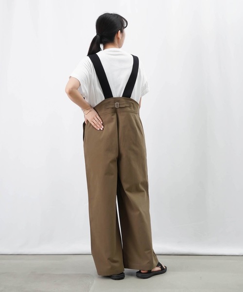 新色追加】LC/LLL サスペンダーツイルサロペットパンツ