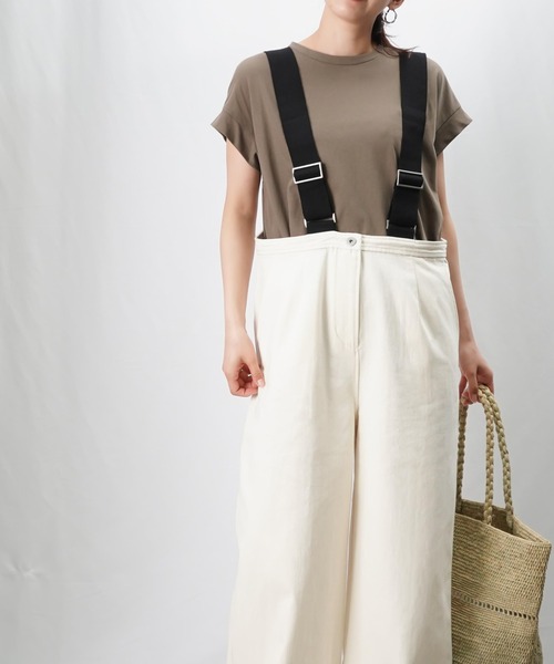 新色追加】LC/LLL サスペンダーツイルサロペットパンツ