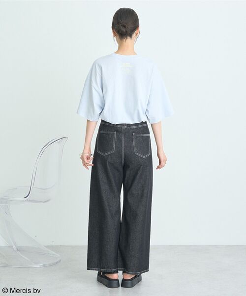 earth music&ecology（アースミュージックアンドエコロジー）の「miffy/earth strawberry Tee（Tシャツ/カットソー・レディース・オフホワイト/ブルー系その他7/ピンク/イエロー・FREE）」の9枚目の写真