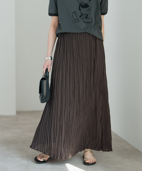 ワッシャーギャザースカート