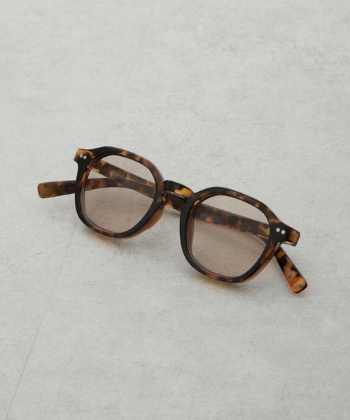 NANO universe（ナノユニバース）の「クラウンパント型サングラス（サングラス・レディース・ブラック/ブラウン・FREE）」の3枚目の写真