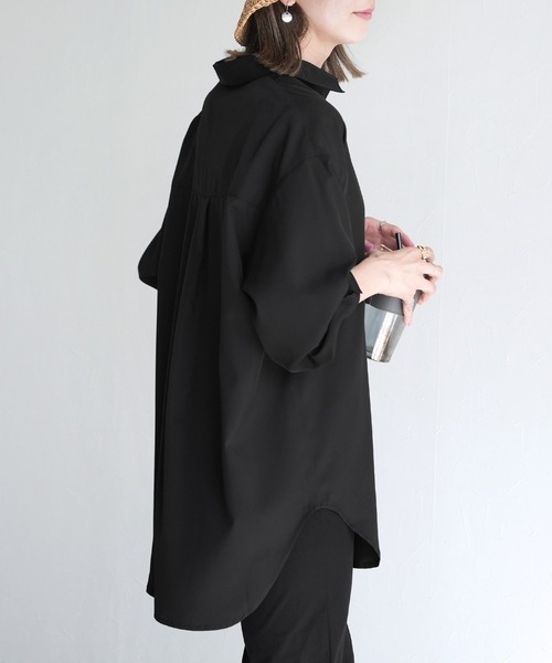 reca（レカ）の「無地/ストライプラッシュガードシャツ（ラッシュガード・レディース・ブラック/イエロー系その他/オフホワイト/ブルー/ネイビー系/イエロー/ブルー系その他・M）」の9枚目の写真