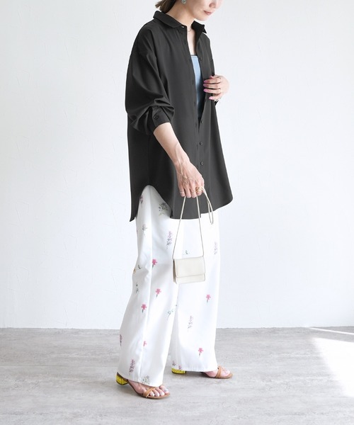 reca（レカ）の「無地/ストライプラッシュガードシャツ（ラッシュガード・レディース・ブラック/イエロー系その他/オフホワイト/ブルー/ネイビー系/イエロー/ブルー系その他・M）」の14枚目の写真