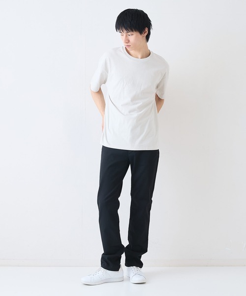 EDWIN(エドウィン)の「【EDWIN/エドウィン】インターナショナルベーシック COOL 麻 デニムパンツ チノパンツ レギュラーストレート(デニムパンツ・メンズ・ベージュ/ブラック/スカイブルー/ワンウォッシュ/チャコールグレー・36inch/34inch/33inch/32inch/31inch/30inch/29inch/28inch)」の8枚目の写真