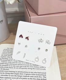 apres jour | 【apres jour×ARIAZ】6セットデザインピアス(ピアス(両耳用))