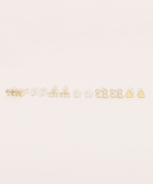 apres jour（アプレジュール）の「【apres jour×ARIAZ】6セットデザインピアス（ピアス（両耳用）・レディース・ゴールド/シルバー・FREE）」の5枚目の写真