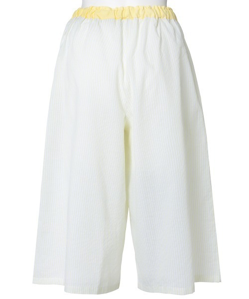 KID BLUE（キッドブルー）の「キッドブルー -２５ストライプエンブ -5分袖パジャマ -KNBK338 -kidblue（ルームウェア/パジャマ・レディース・イエロー/レッド/ブルー・M/L）」の19枚目の写真