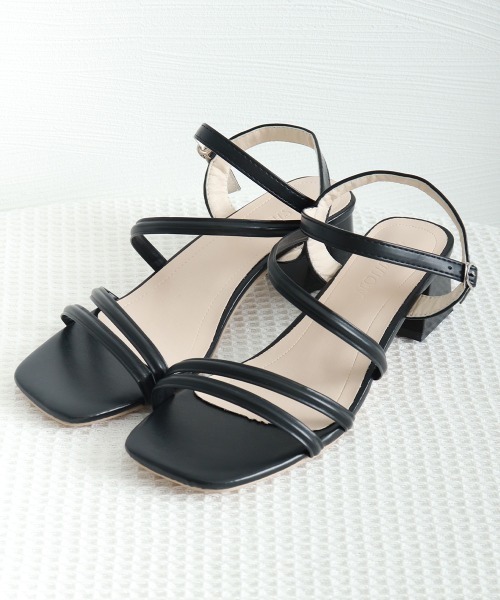 Miniministore（ミニミニストア）の「ストラップサンダル レディース 夏（サンダル・レディース・アイボリー/ブラック・24.5cm/25.0cm/22.5cm/23.0cm/23.5cm/24.0cm）」の14枚目の写真
