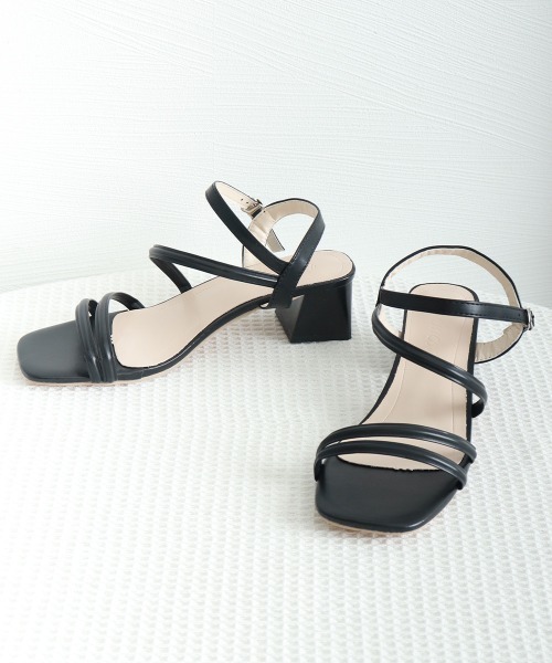 Miniministore（ミニミニストア）の「ストラップサンダル レディース 夏（サンダル・レディース・アイボリー/ブラック・24.5cm/25.0cm/22.5cm/23.0cm/23.5cm/24.0cm）」の15枚目の写真