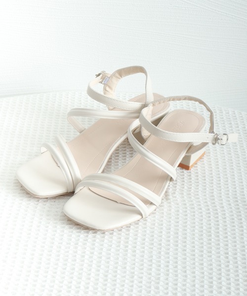 Miniministore（ミニミニストア）の「ストラップサンダル レディース 夏（サンダル・レディース・アイボリー/ブラック・24.5cm/25.0cm/22.5cm/23.0cm/23.5cm/24.0cm）」の16枚目の写真