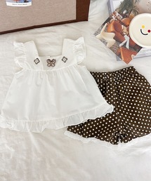 aimoha(�A�C���n)�́yaimoha-KIDS-�z�L�b�Y �o�^�t���C�v�����g�g�b�v�X���h�b�g�V���[�g�p���c�Z�b�g (SS)(�Z�b�g�A�b�v)