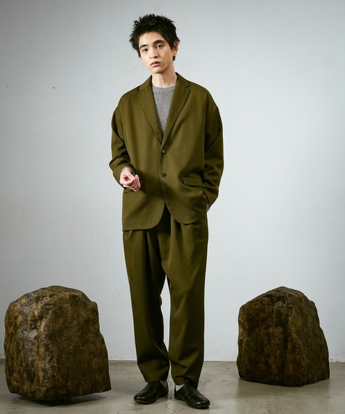 Dulcamara（ドゥルカマラ）の「よそいきオーバーJK（テーラードジャケット・メンズ・ブラック/ネイビー系/オリーブ・0/1）」の5枚目の写真